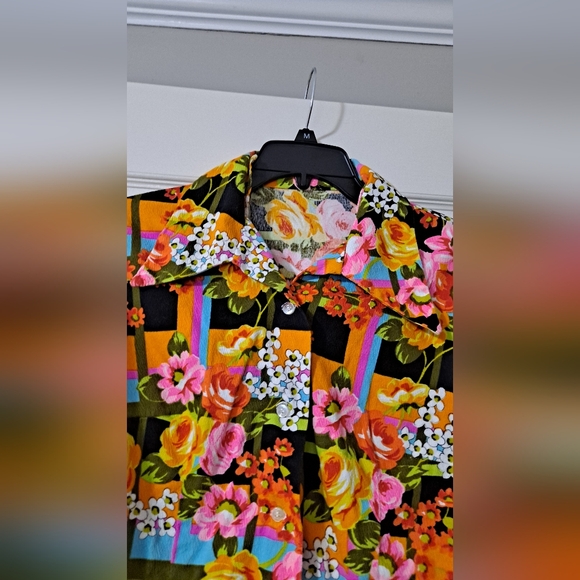 Vintage 70s Handmade Button Down Top - Picture 3 of 4